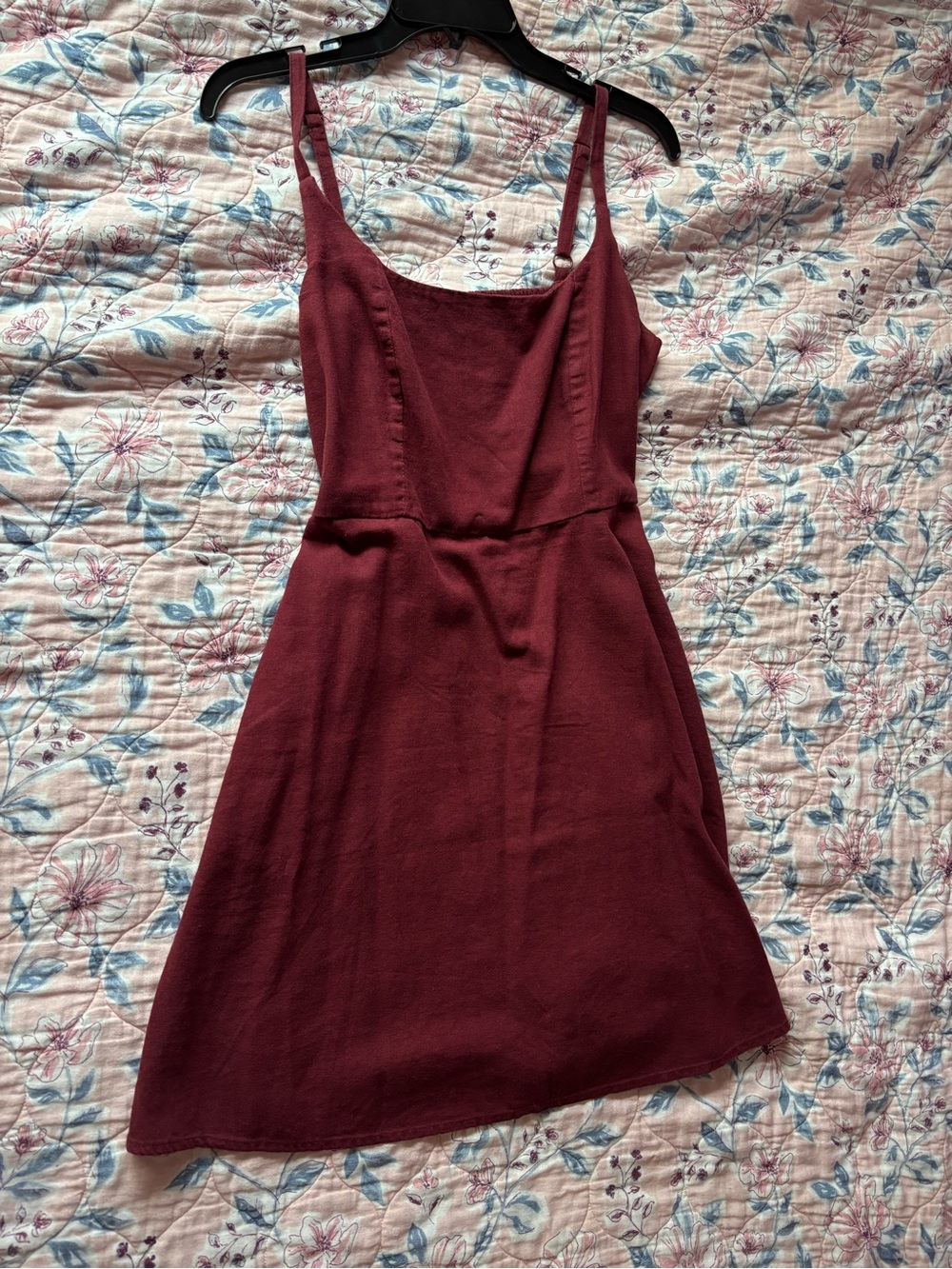 Old Navy Maroon Slip Mini Dress